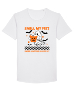 Smell My Feet Give Me Something Good To Eat Tricou mânecă scurtă guler larg Bărbat Skater