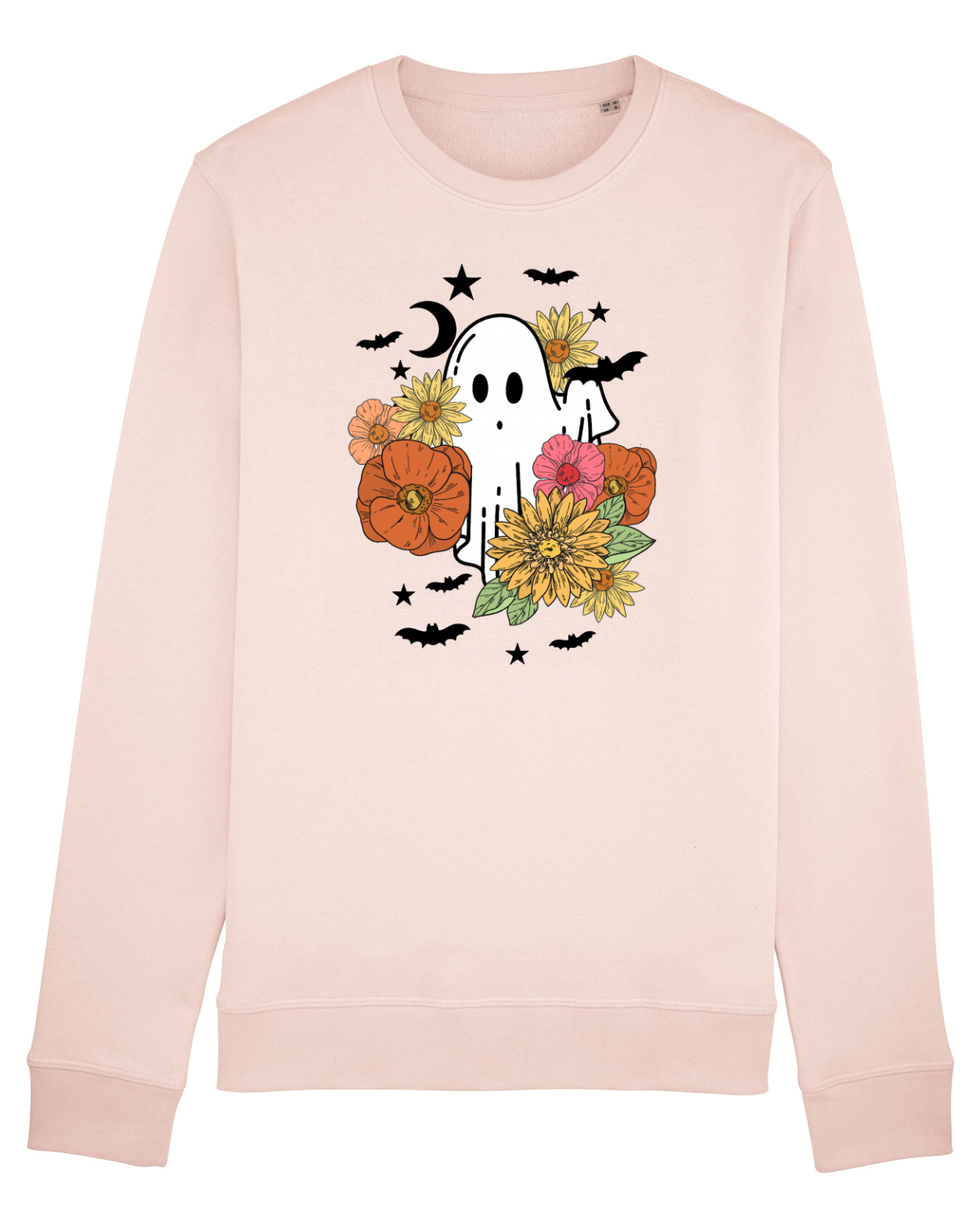 Bluză mânecă lungă Unisex Rise Candy Pink