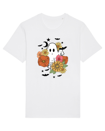 Spooky Fall Boo White