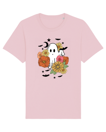 Spooky Fall Boo Cotton Pink