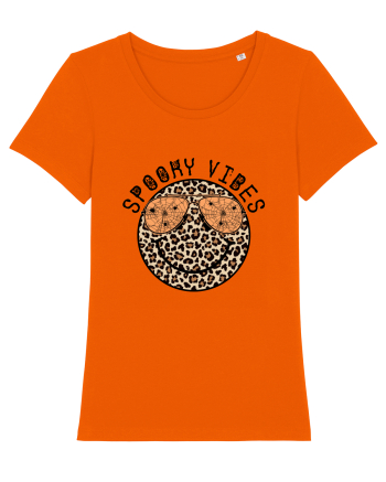 Spooky Vibes Bright Orange