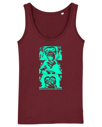 neon monkeyz Burgundy
