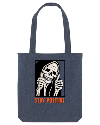 Stay Positive Midnight Blue