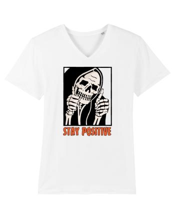 Stay Positive White