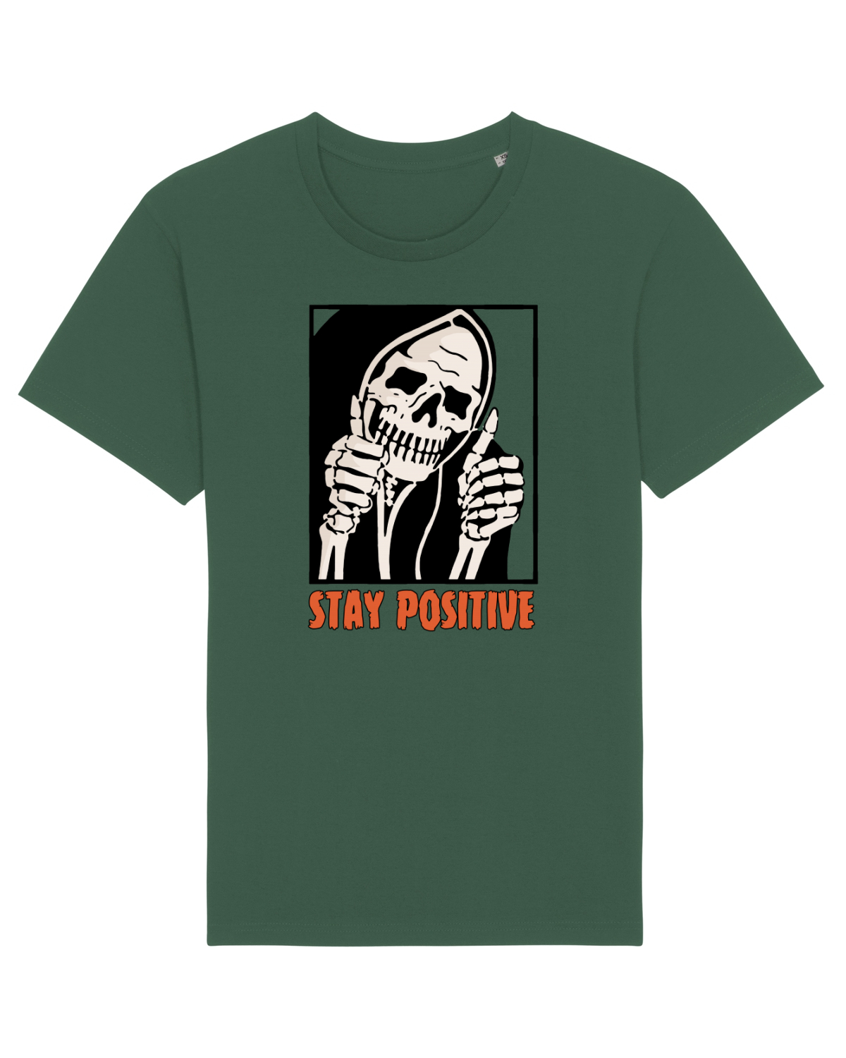 Tricou mânecă scurtă Unisex Rocker Bottle Green