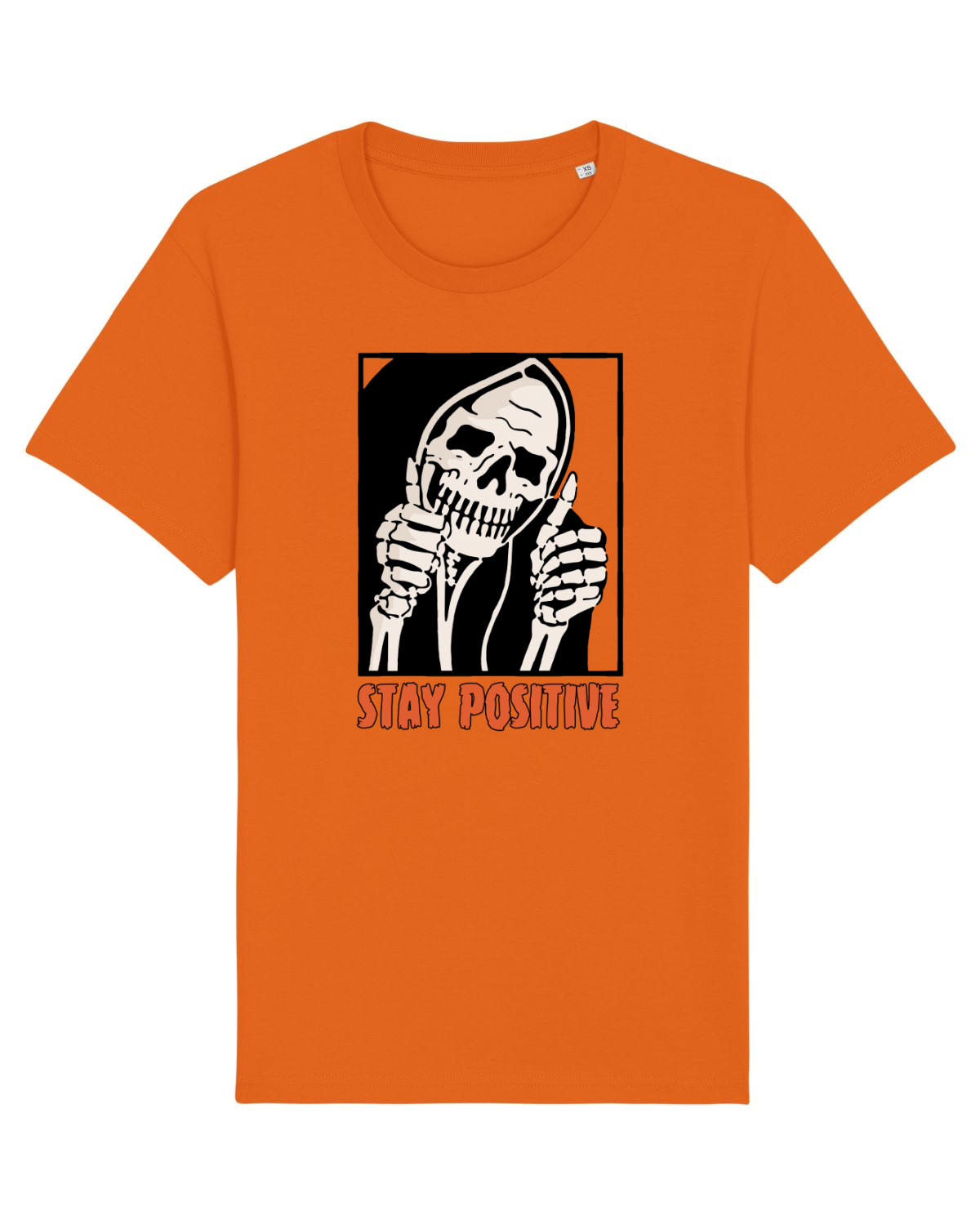 Tricou mânecă scurtă Unisex Rocker Bright Orange