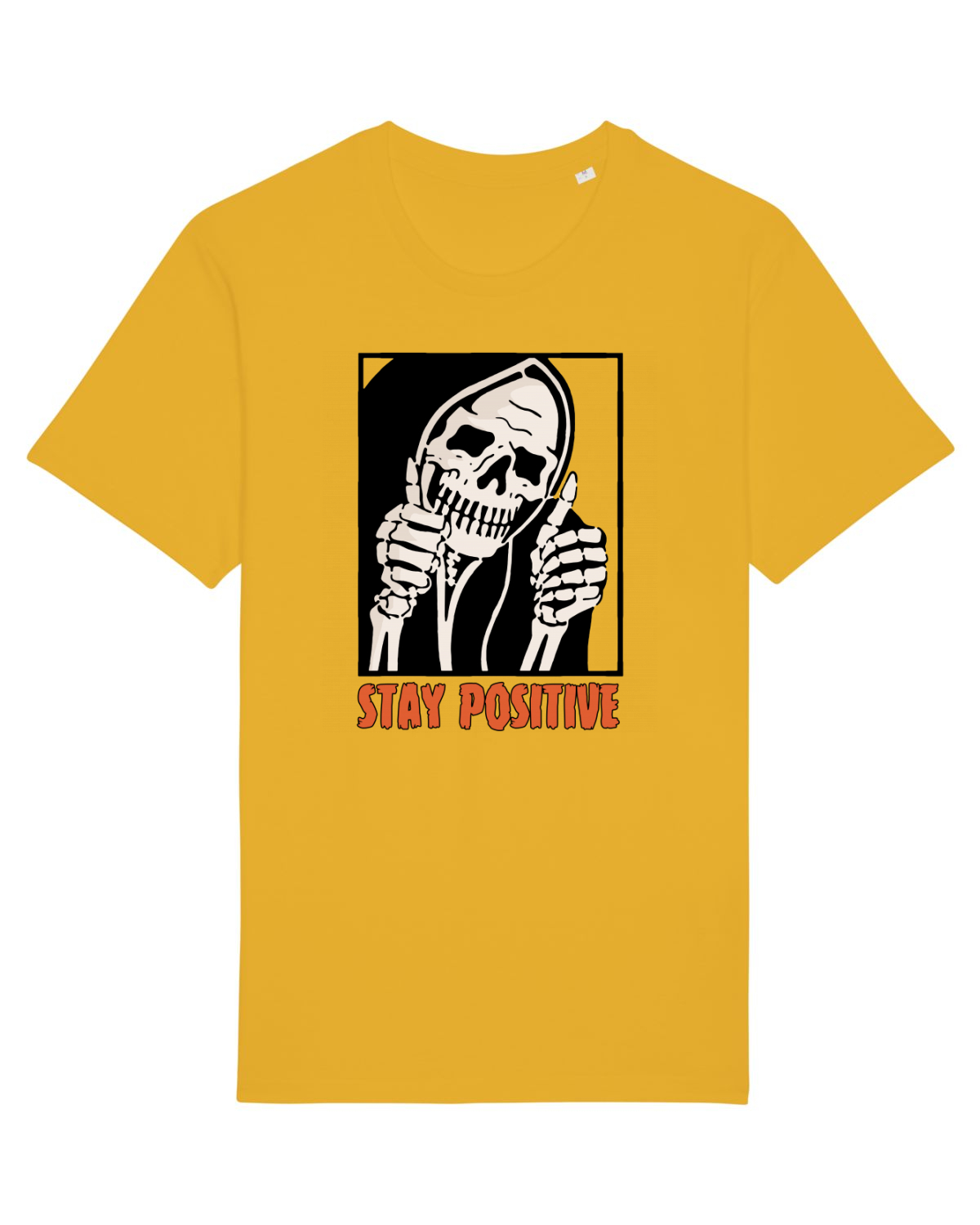 Tricou mânecă scurtă Unisex Rocker Spectra Yellow