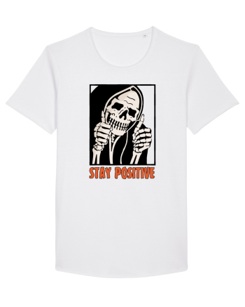 Stay Positive White