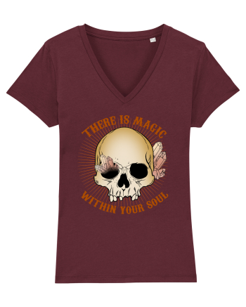 There Is Magic Within Your Soul Burgundy