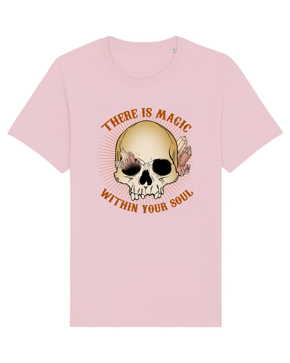 Tricou mânecă scurtă Unisex Rocker Cotton Pink