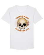 There Is Magic Within Your Soul Tricou mânecă scurtă guler larg Bărbat Skater