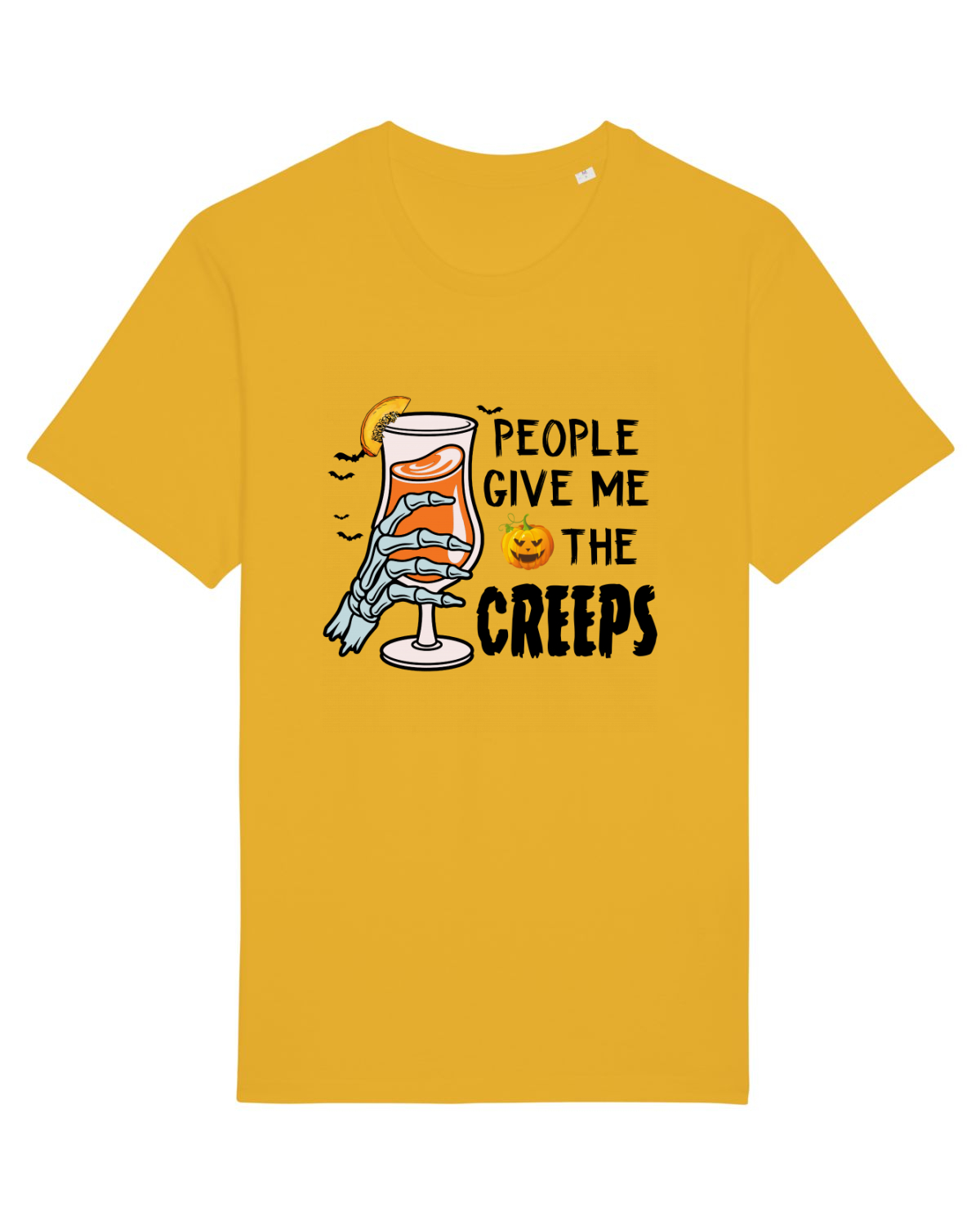 Tricou mânecă scurtă Unisex Rocker Spectra Yellow