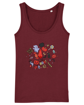 Trick or Treat Burgundy