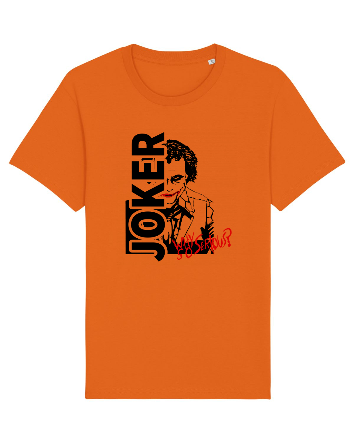 Tricou mânecă scurtă Unisex Rocker Bright Orange