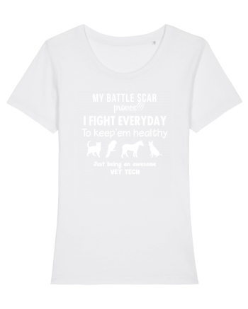 Tehnician Veterinar  White
