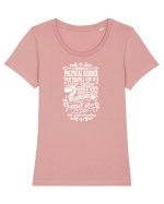 POLITICAL SCIENCE Tricou mânecă scurtă guler larg fitted Damă Expresser