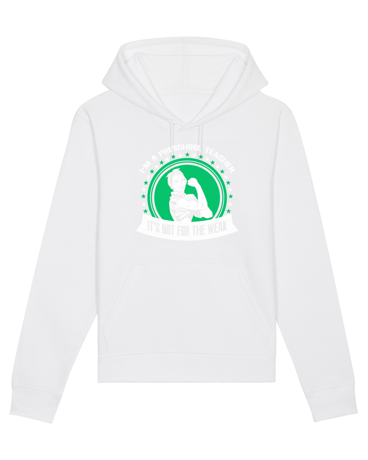 Hanorac Unisex Drummer White