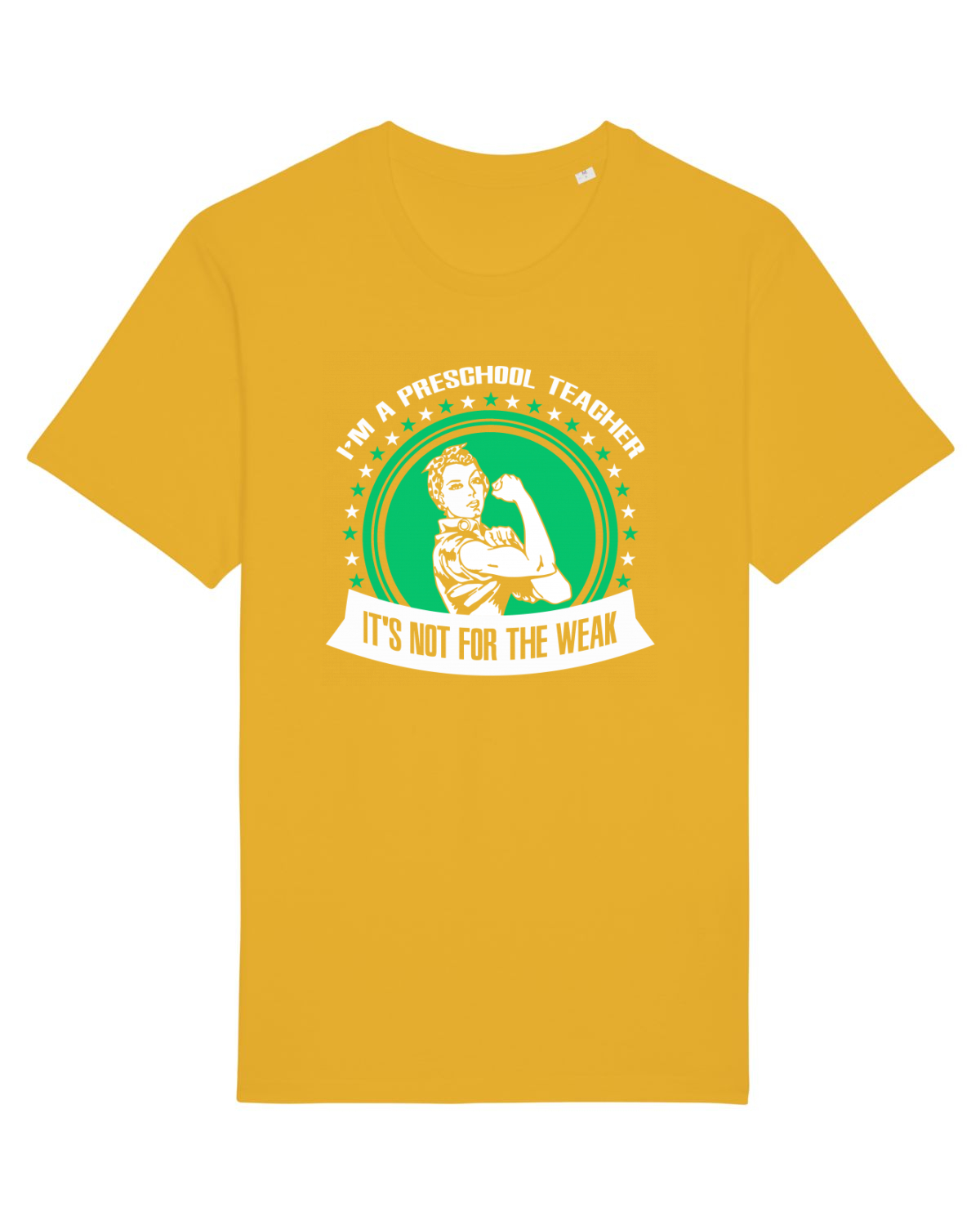 Tricou mânecă scurtă Unisex Rocker Spectra Yellow