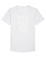 RACE Tricou mânecă scurtă guler larg Bărbat Skater