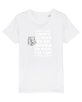 READ BOOKS White