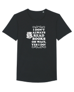 READ BOOKS Tricou mânecă scurtă guler larg Bărbat Skater