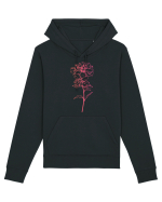 Pink Flower Hanorac Unisex Drummer