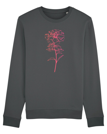 Pink Flower Anthracite