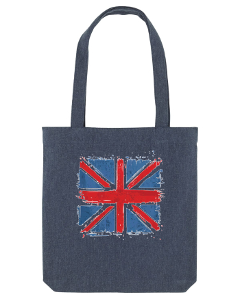 British Flag | UK Flag | England Distressed Flag Midnight Blue