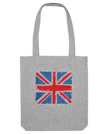 British Flag | UK Flag | England Distressed Flag Heather Grey
