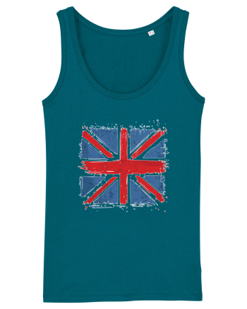 British Flag | UK Flag | England Distressed Flag Ocean Depth