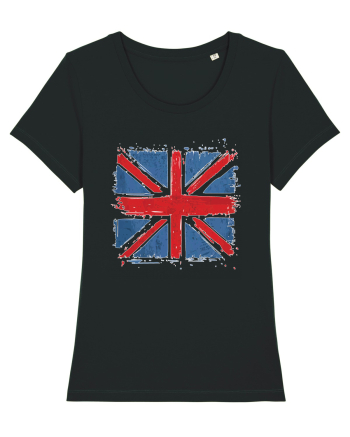 British Flag | UK Flag | England Distressed Flag Black