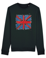 British Flag | UK Flag | England Distressed Flag Bluză mânecă lungă Unisex Rise