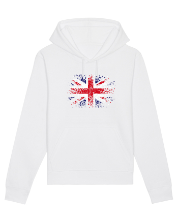 British Flag | UK Flag | England Grunge Flag White