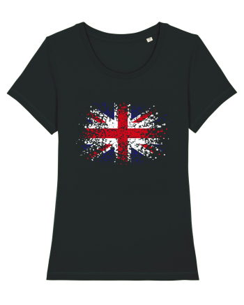 British Flag | UK Flag | England Grunge Flag Black