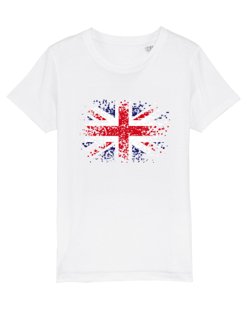 British Flag | UK Flag | England Grunge Flag White