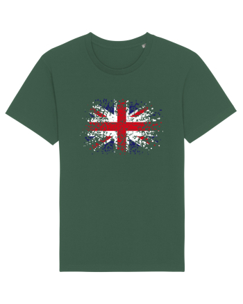 British Flag | UK Flag | England Grunge Flag Bottle Green