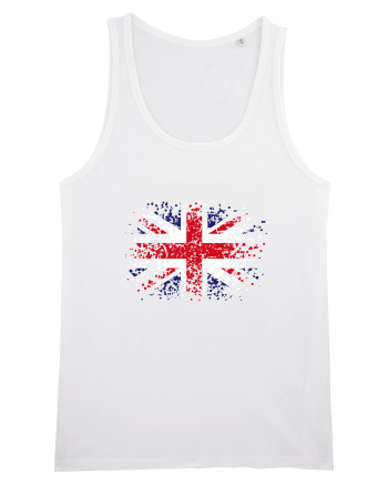 British Flag | UK Flag | England Grunge Flag White