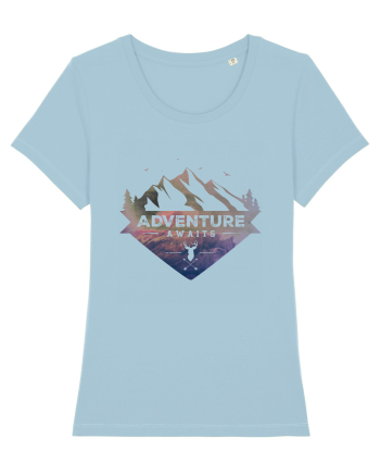 Adventure Awaits Sky Blue