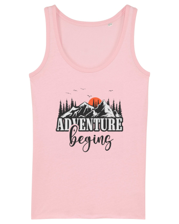 Adventure Begin Cotton Pink