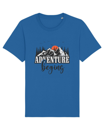 Adventure Begin Royal Blue