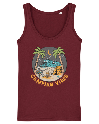 Camping Vibes Burgundy