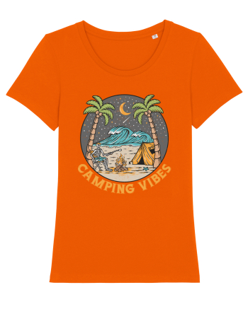 Camping Vibes Bright Orange