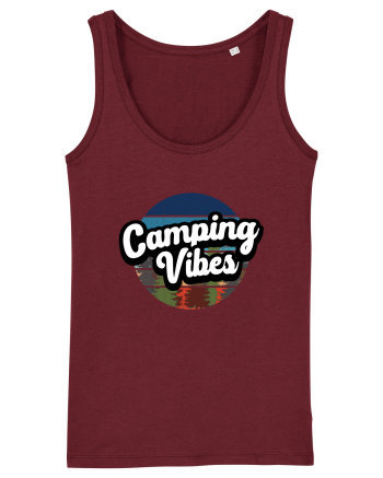 Camping Vibes Burgundy