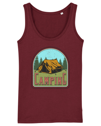 Camping Burgundy