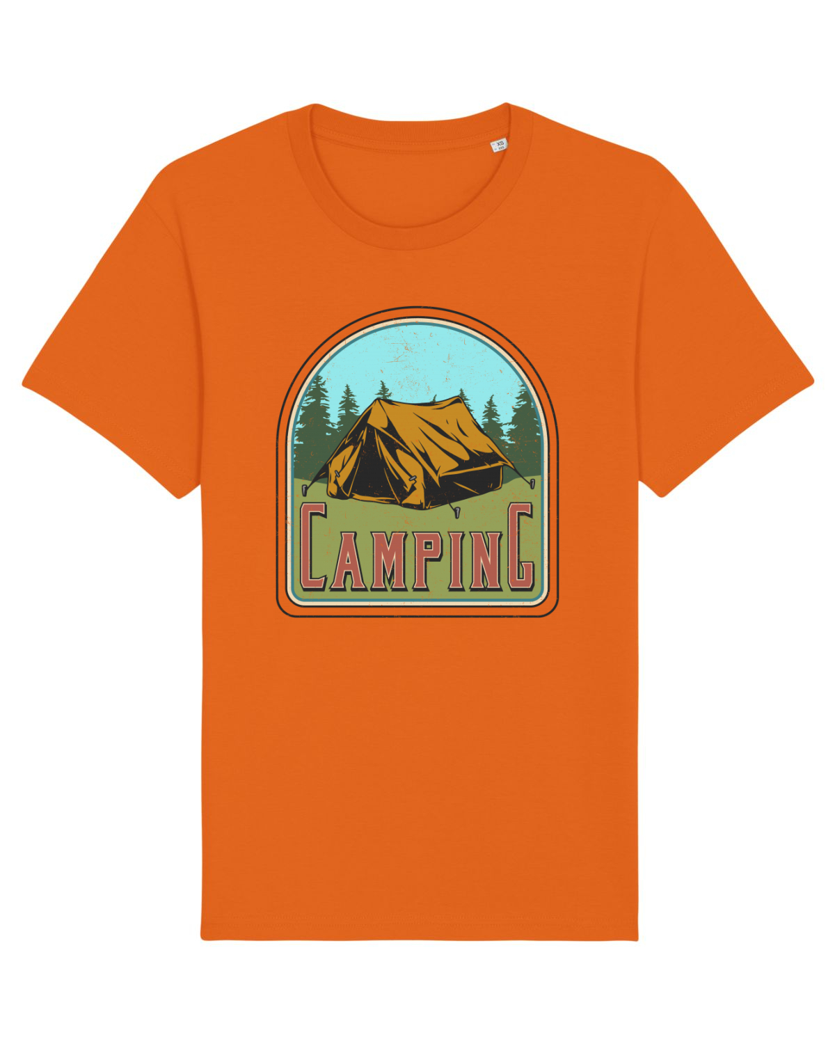 Tricou mânecă scurtă Unisex Rocker Bright Orange