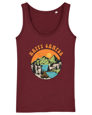 Happy Camper Burgundy
