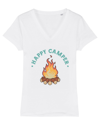 Happy Camper White