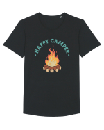 Happy Camper Tricou mânecă scurtă guler larg Bărbat Skater