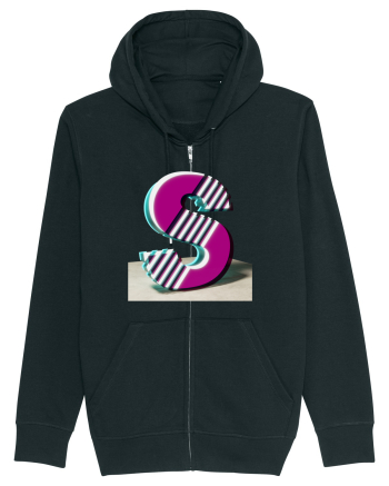 Litera S  3d - v2 (cu stralucire) Black