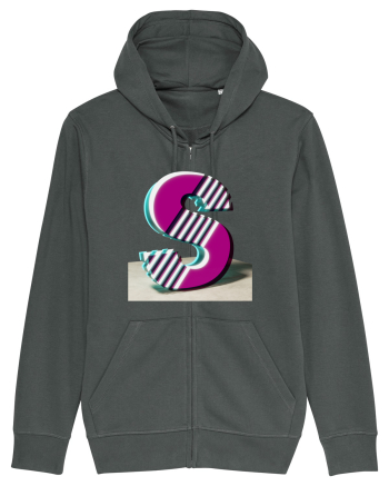 Litera S  3d - v2 (cu stralucire) Anthracite
